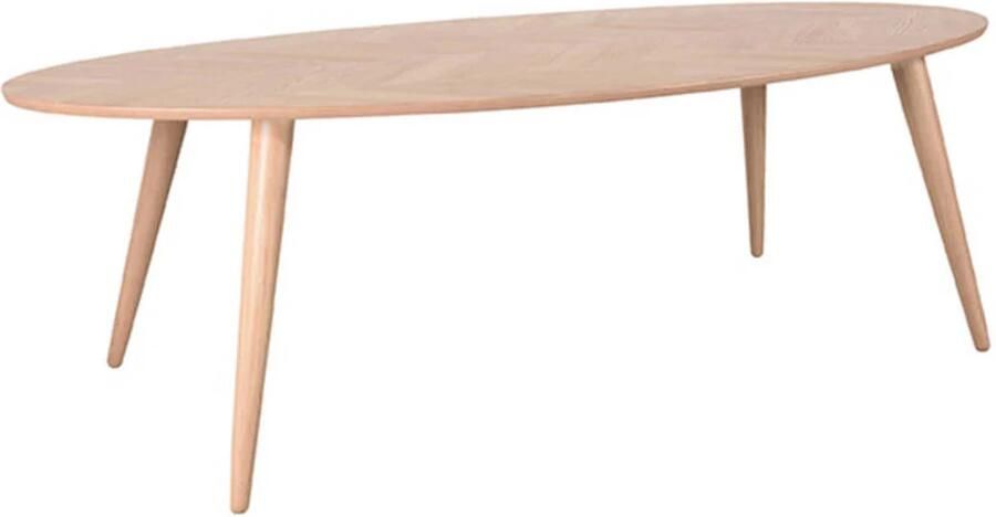 LABEL51 Ines Eetkamertafel Naturel Eiken 210 cm Ovaal