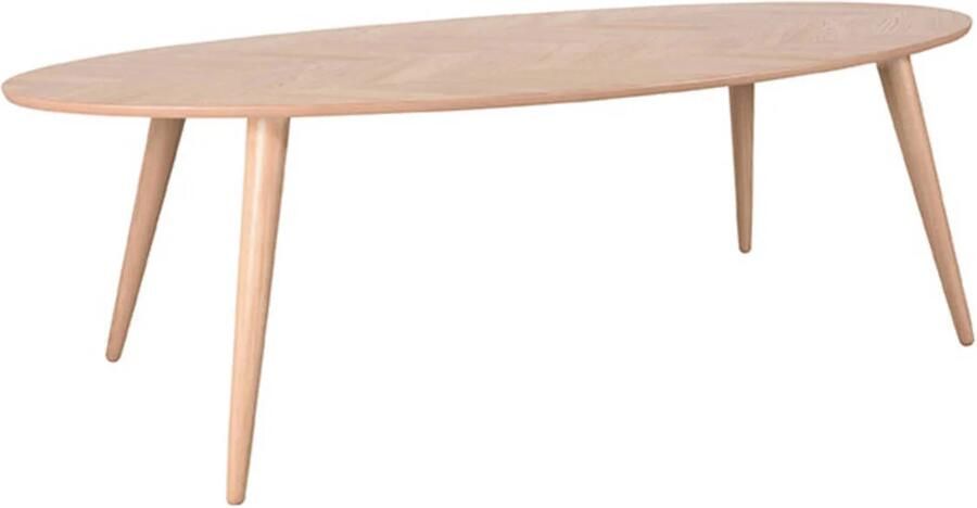 LABEL51 Eetkamertafel Ines Naturel 240 cm Ovaal