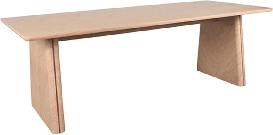 LABEL51 Jule Eetkamertafel Naturel Eiken 210x100 cm