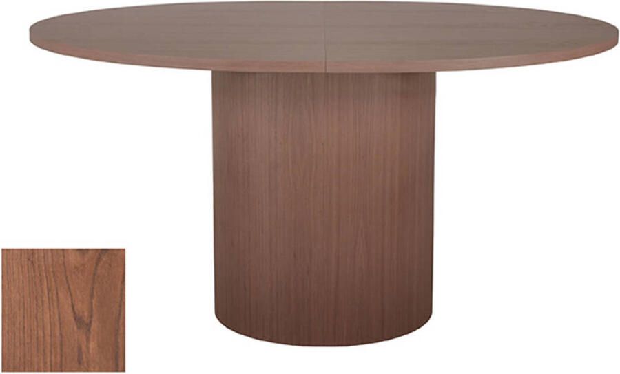 LABEL51 Oliva Eetkamertafel Bruin Eiken 150-200 cm Uitschuifbaar