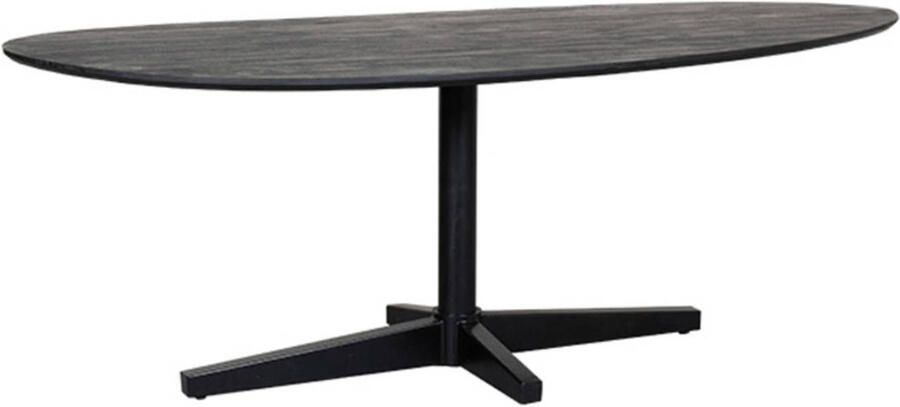 LABEL51 Rosie Eetkamertafel Zwart Hout 260x110 cm - Foto 4