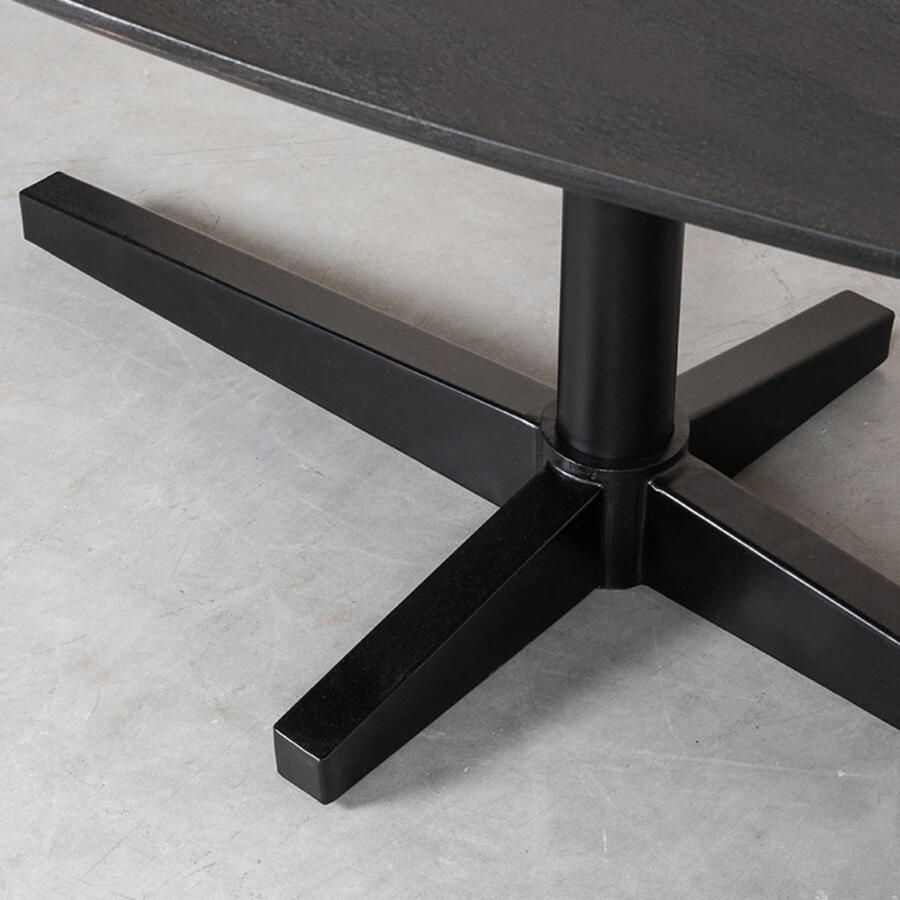 LABEL51 Rosie Eetkamertafel Zwart Hout 260x110 cm
