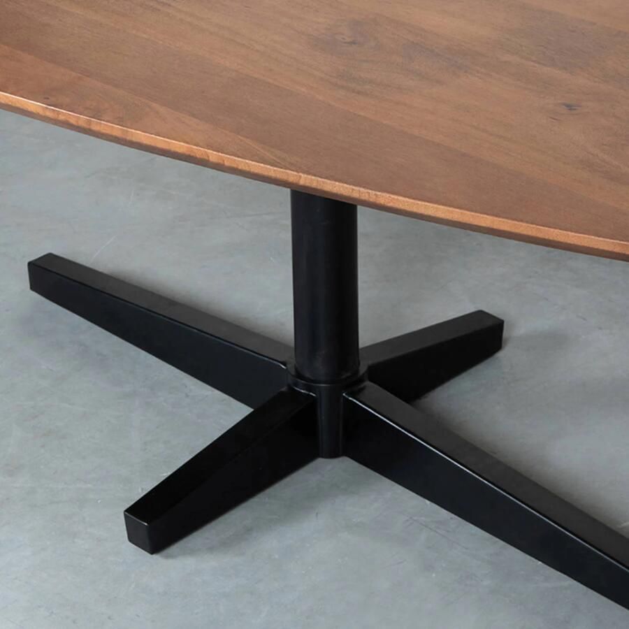 LABEL51 Rosie Eetkamertafel Bruin Hout 260x110 cm - Foto 4