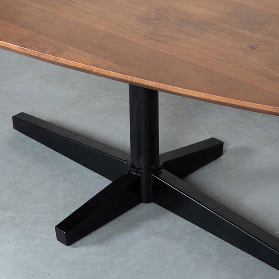LABEL51 Rosie Eetkamertafel Bruin Hout 220x110 cm - Foto 2