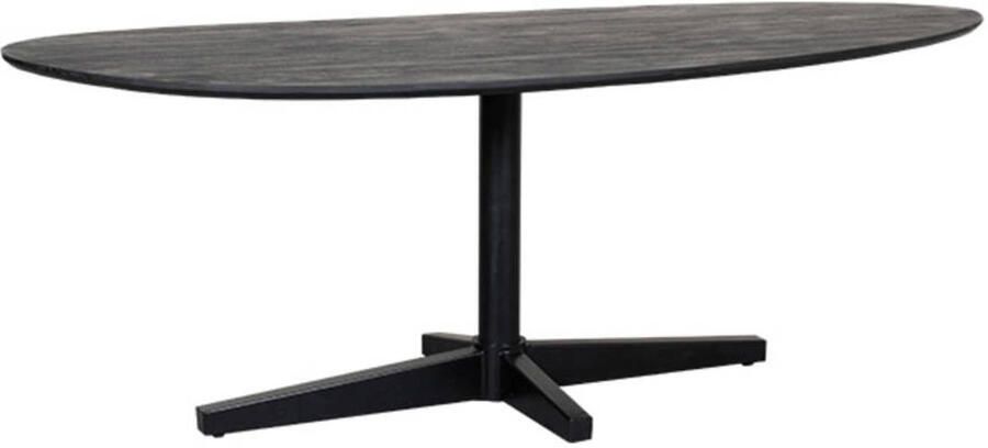 LABEL51 Rosie Eetkamertafel Zwart Hout 220x110 cm - Foto 2