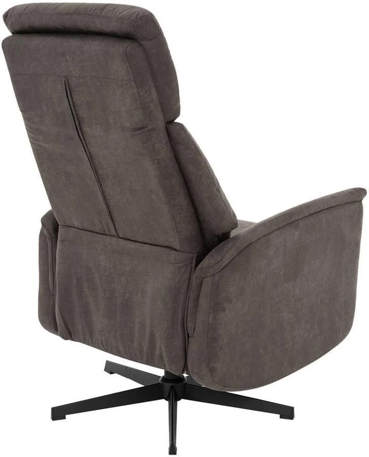 LABEL51 Aarhus Fauteuil Grijs KunstLeer 2-Motorig - Foto 3