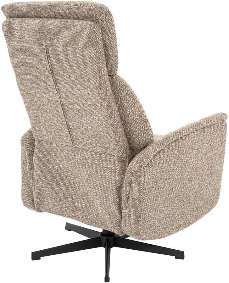 LABEL51 Aarhus Fauteuil Bruin Royal Stof 2-Motorig - Foto 3