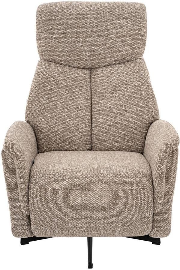 LABEL51 Aarhus Fauteuil Bruin Royal Stof 2-Motorig - Foto 4