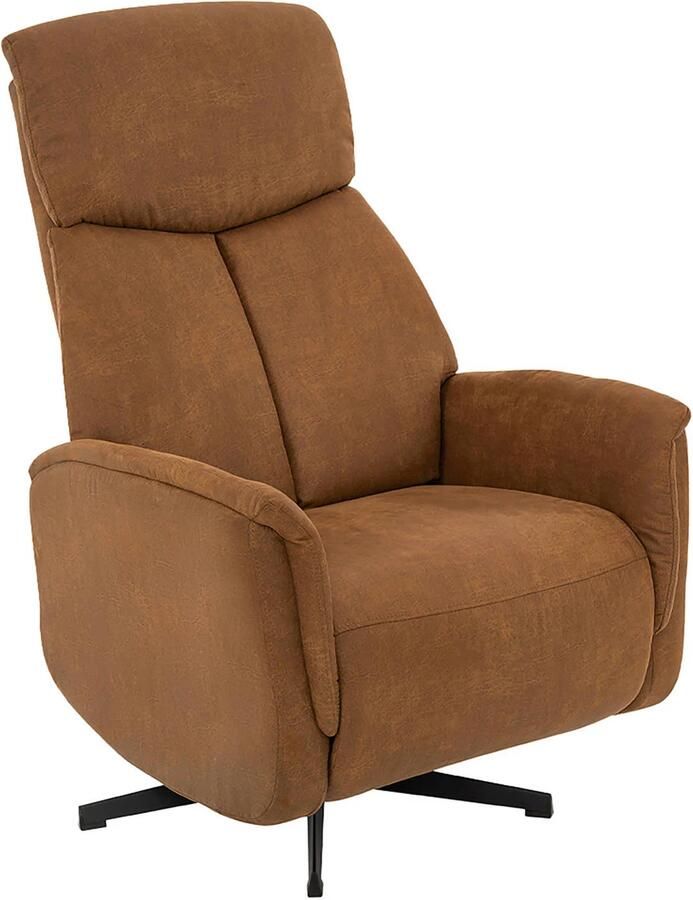 LABEL51 Aarhus Fauteuil Bruin KunstLeer 2-Motorig - Foto 2
