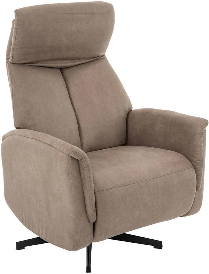 LABEL51 Aarhus Fauteuil Bruin KunstLeer 2-Motorig - Foto 3