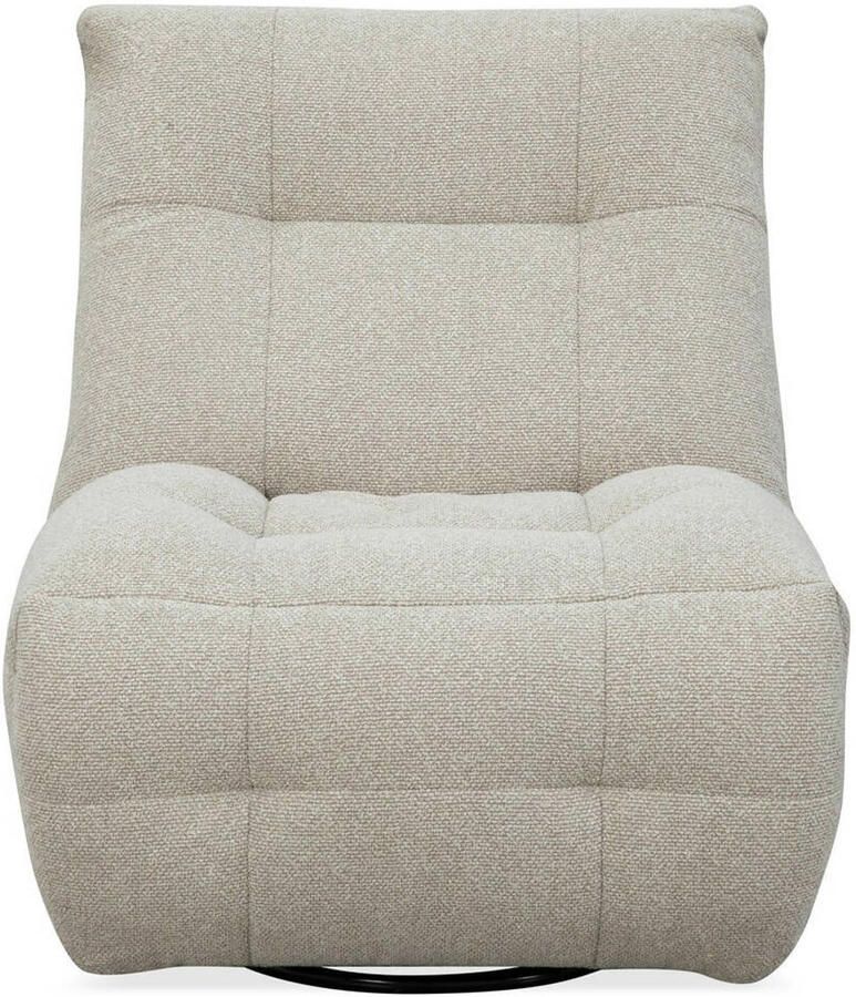 LABEL51 Relax & Recharge Fauteuil Naturel Stof One Size Draaibaar - Foto 5