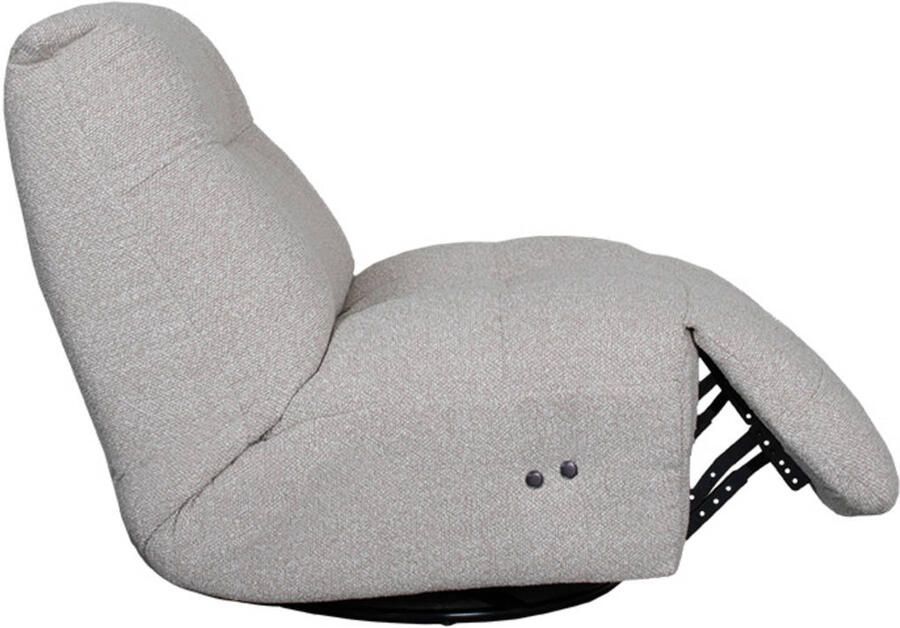 LABEL51 Relax & Recharge Fauteuil Naturel Stof One Size Draaibaar - Foto 3