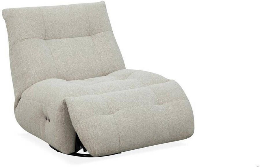 LABEL51 Relax & Recharge Fauteuil Naturel Stof One Size Draaibaar - Foto 4