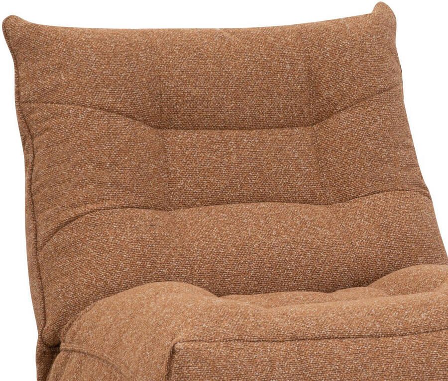 LABEL51 Relax & Recharge Fauteuil Oranje Stof One Size Draaibaar - Foto 3