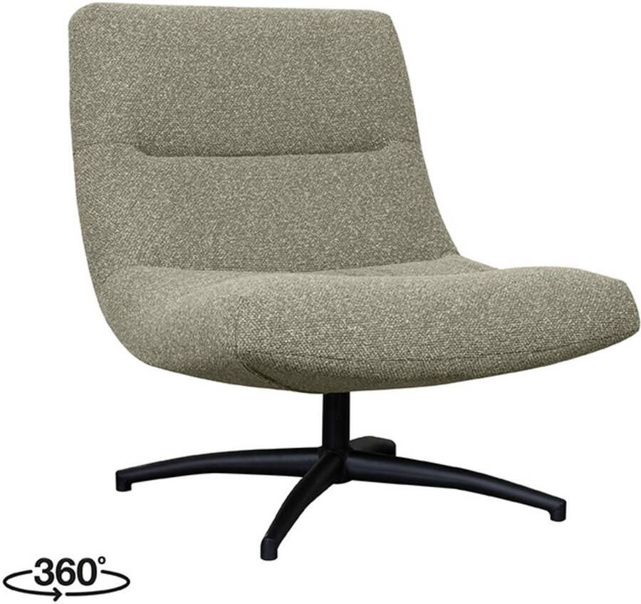 LABEL51 Calix Fauteuil Naturel Stof One Size Draaibaar