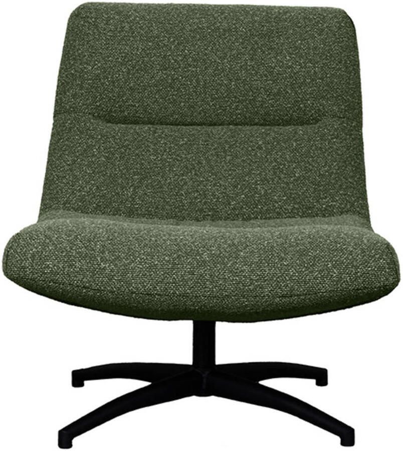 LABEL51 Calix Fauteuil Groen Stof One Size Draaibaar