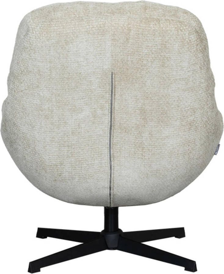 LABEL51 Huxley Fauteuil Groen Velvet One Size Draaibaar - Foto 3