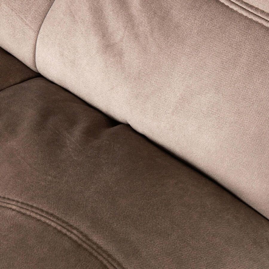LABEL51 I_Take It Easy Fauteuil BRUIN Velvet One Size Draaibaar - Foto 4