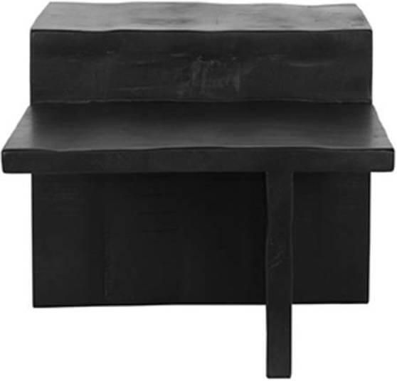 LABEL51 Skip Salontafel Zwart Hout 90 cm - Foto 3