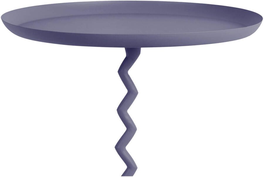 Leitmotiv Bijzettafel Zig Zag Large Nachtblauw - Foto 3