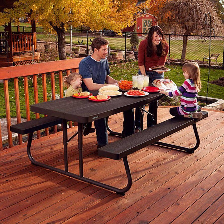Lifetime Classic opvouwbare picknicktafel 6ft - Foto 3