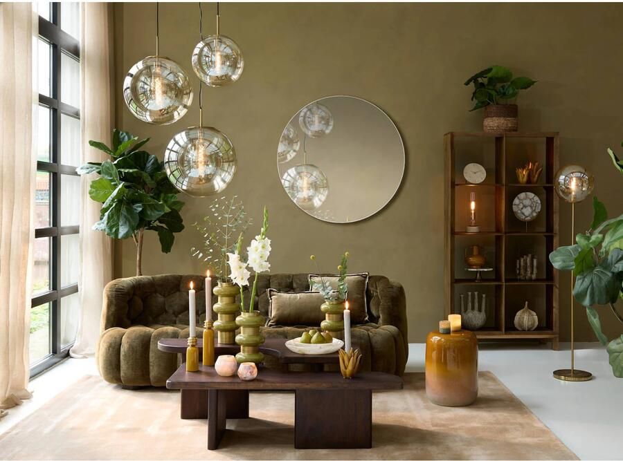 Light & Living Light&living Salontafel S 2 max 120x60x45 cm CRATO acacia hout chocola br - Foto 3