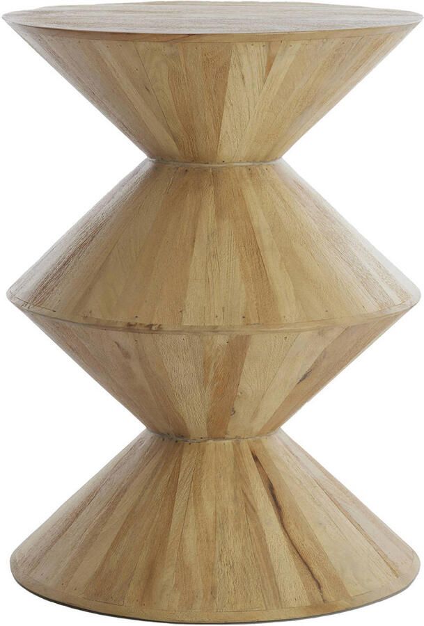Light & Living Light&living Bijzettafel Ø45x60 cm LARUS mango hout naturel - Foto 3