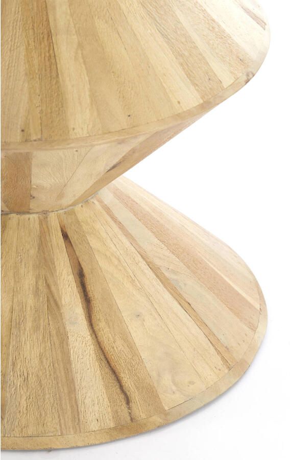 Light & Living Light&living Bijzettafel Ø45x60 cm LARUS mango hout naturel - Foto 2
