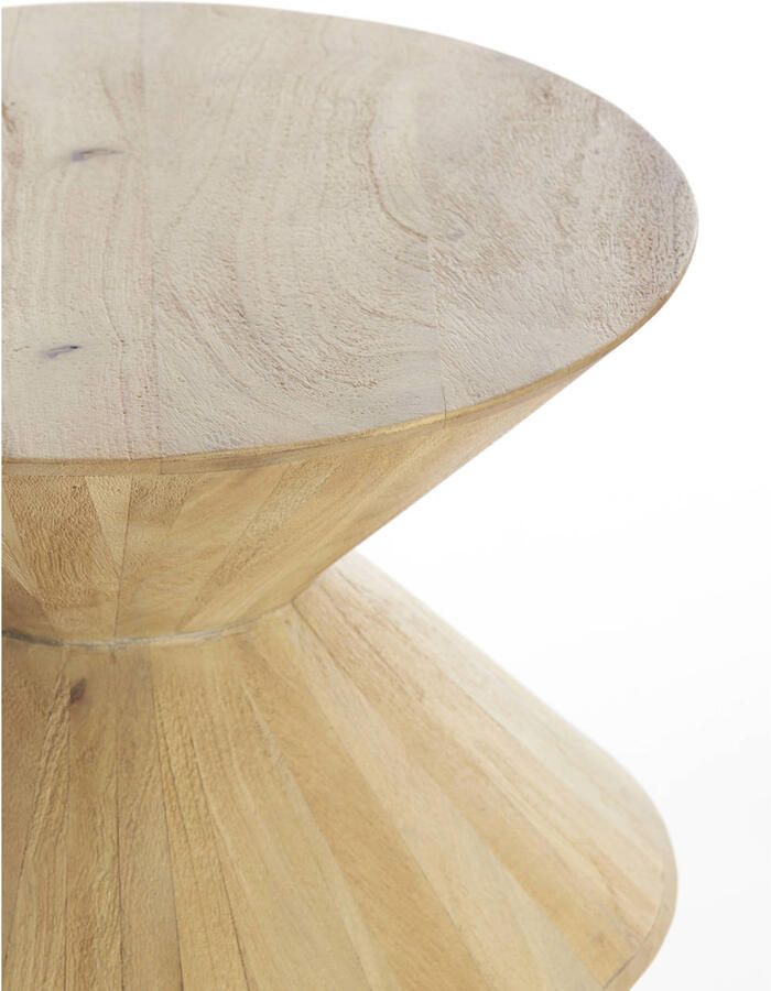 Light & Living Light&living Bijzettafel Ø45x60 cm LARUS mango hout naturel
