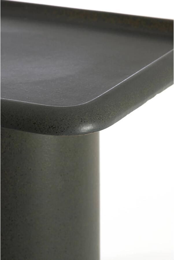 Light & Living Light&living Bijzettafel 45x45x54 cm LUARCA keramiek mat zwart - Foto 2