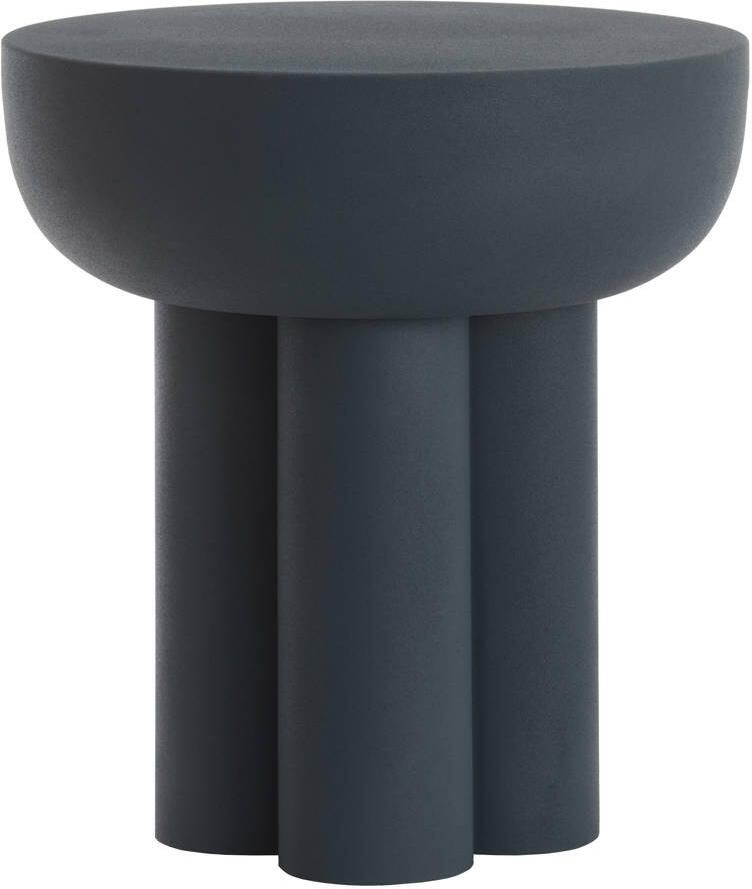 Light & Living Light&living Bijzettafel Ø46x50 cm MIKOLA mat donker blauw - Foto 3