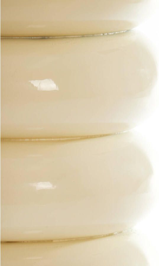 Light & Living Bijzettafel Mirogi Crème Ø30cm Modern - Foto 2