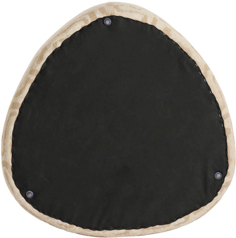 Light & Living Light&living Poef 68x68x35 cm LIBERIA beige+zand - Foto 3