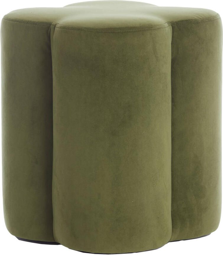 Light & Living Light&living Poef 38x38x45 cm NALANI olijf groen - Foto 3