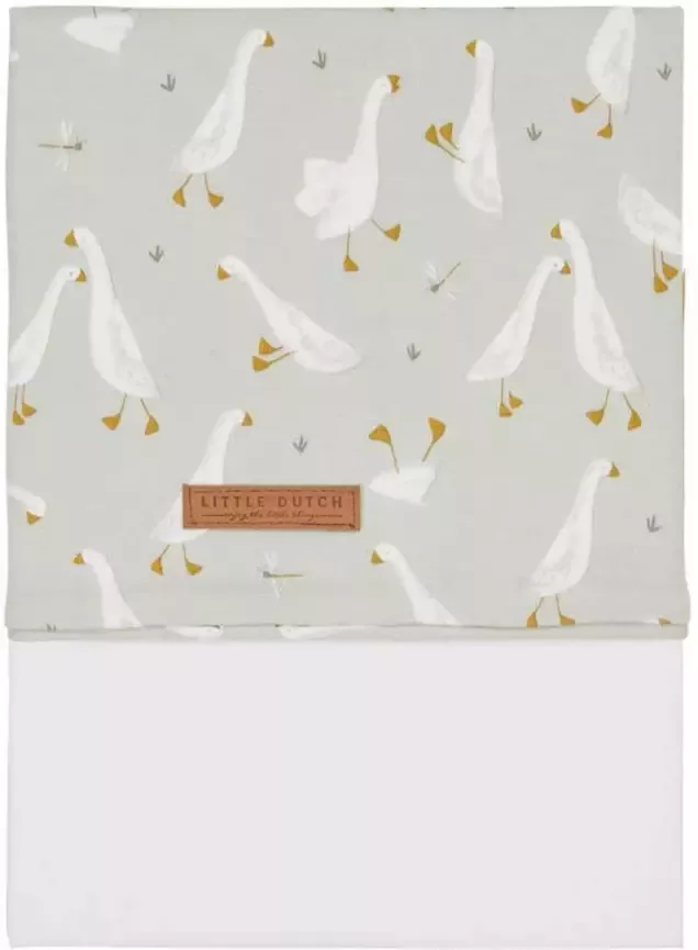 Little Dutch baby ledikantlaken Little Goose 110x140 cm