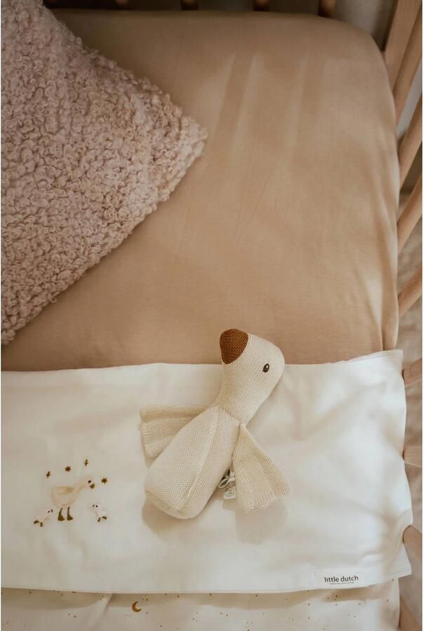 Little Dutch hoeslaken ledikant Pure Soft Beige - Foto 2