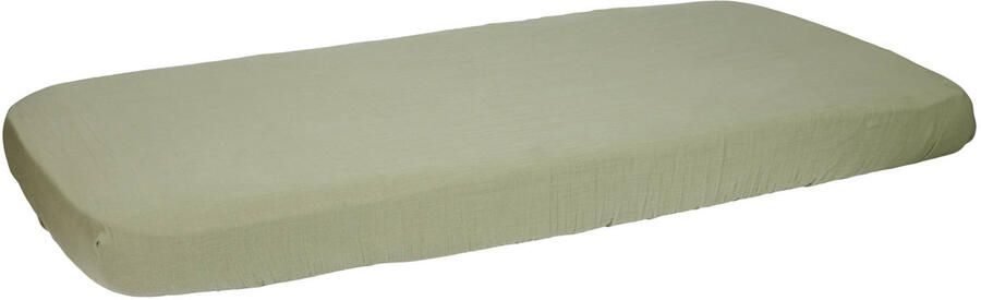 Little Dutch hydrofiele wieghoeslaken olive - Foto 2