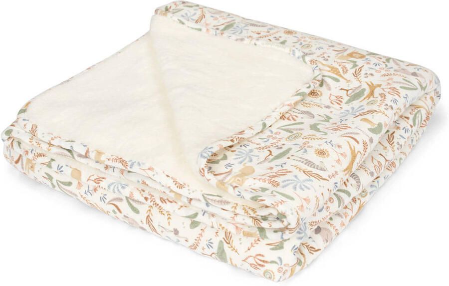Little Dutch ledikantdeken (140x110 cm) Fleece Safari Wonders