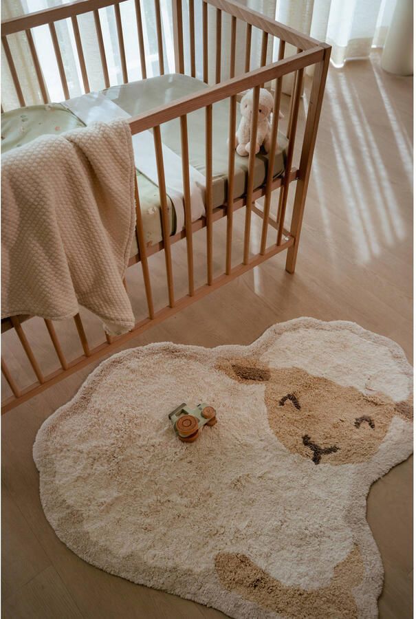 Little Dutch ledikantdeken gebreid Pure Soft White - Foto 3