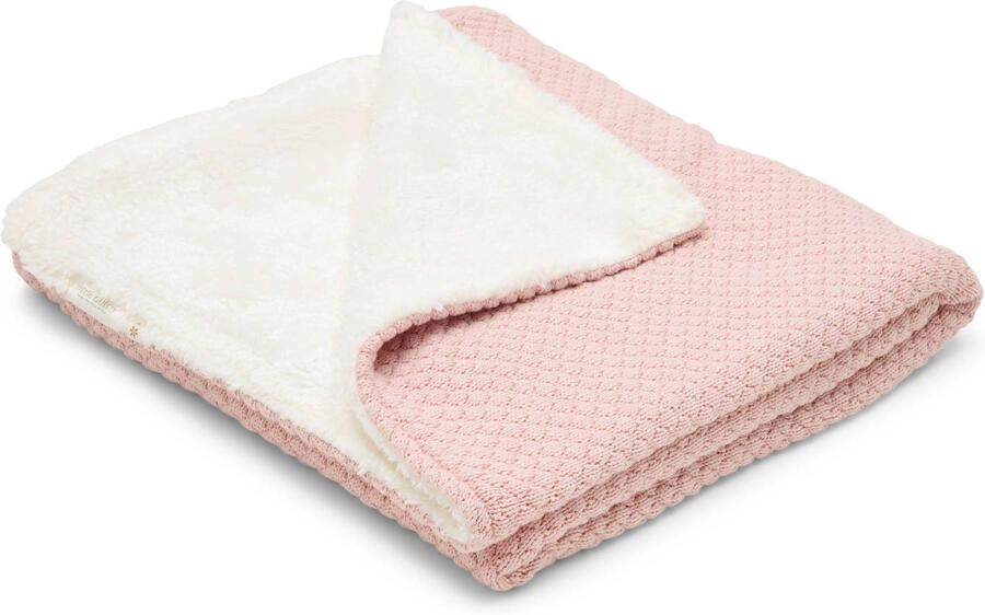 Little Dutch wiegdeken gebreid Pure Blossom roze - Foto 1