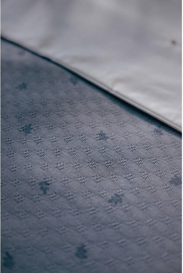 Little Dutch wiegdeken Pure Denim Blue blauw - Foto 3