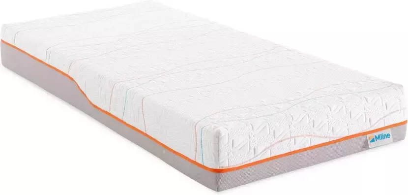 M line Slow Motion 3 90 x 210 cm Traagschuim matras Koudschuim matras Clima Support Goede ventilatie 7 comfortzones Soft matras