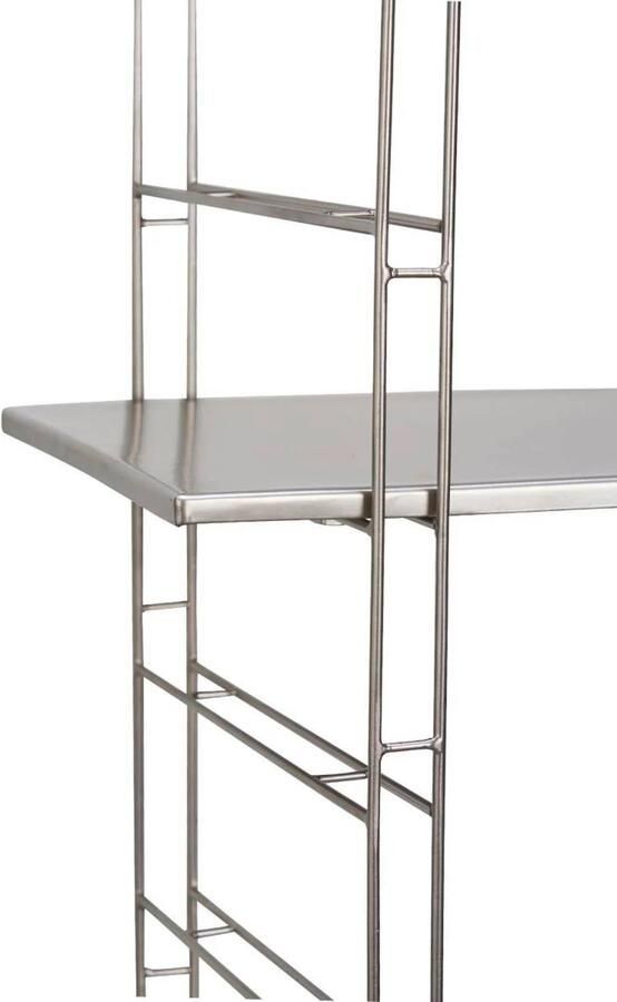 Madam Stoltz metalen wandrek (74x24x82 cm) - Foto 3
