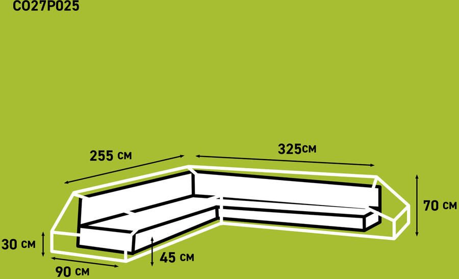 Madison loungeset hoes (255&325x90x70 30) - Foto 2