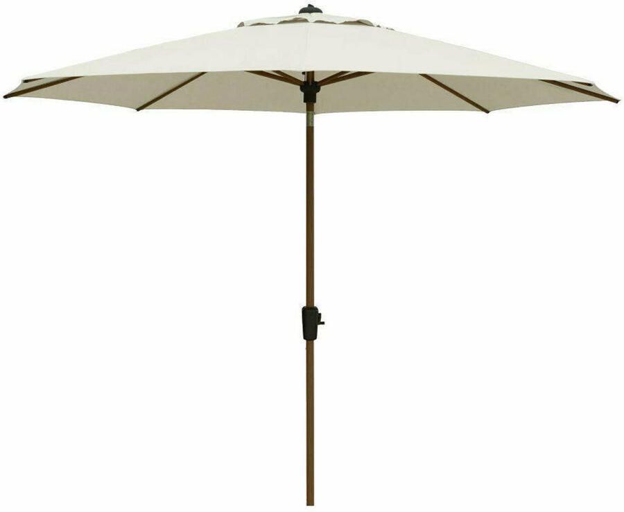 Madison Lissabon stokparasol Ø300 cm auto mellow champagne olefin