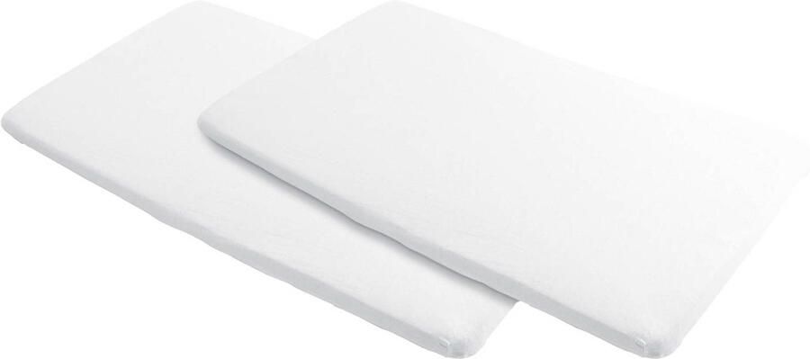 Maxi-Cosi Iris Campingbedje Beyond Graphite Eco en lakens wit 2 stuks - Foto 2