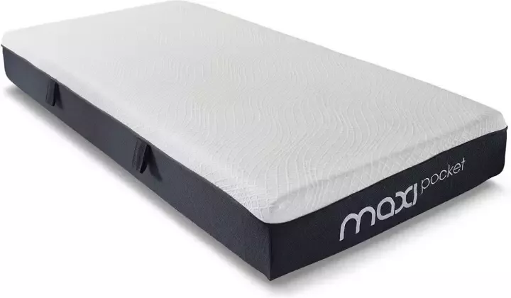 Maxi Pocket Matras 140 x 200 cm Pocketvering Matras met 2 Gratis Hoofdkussens Dikte: 23 cm Tweepersoonsmatrassen - Foto 5