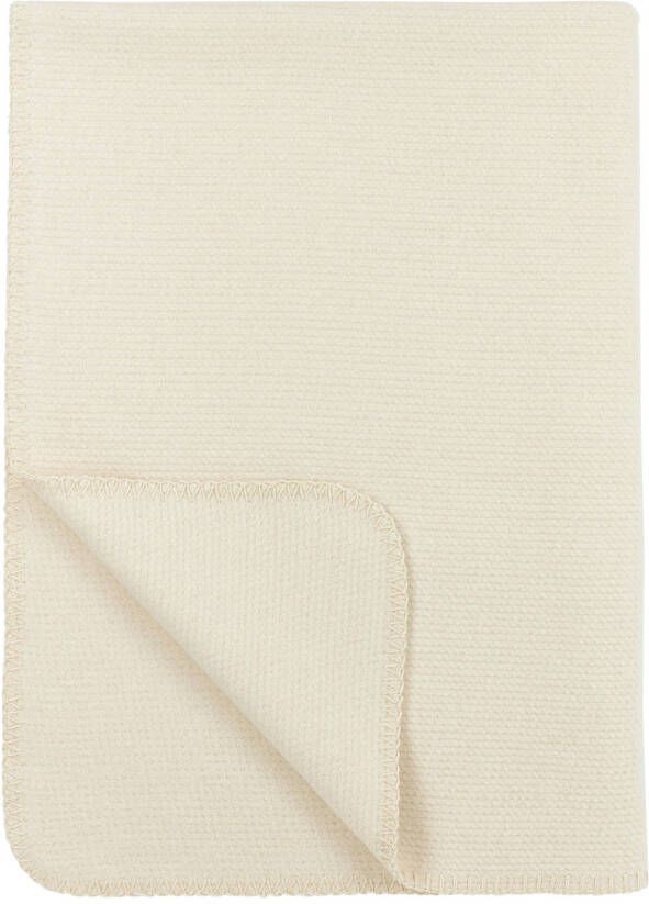 Meyco baby ledikantdeken pique natural GOTS 100x150 cm natural