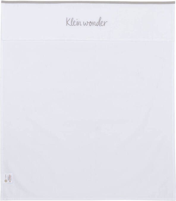 Meyco baby ledikantlaken Klein Wonder greige - Foto 3
