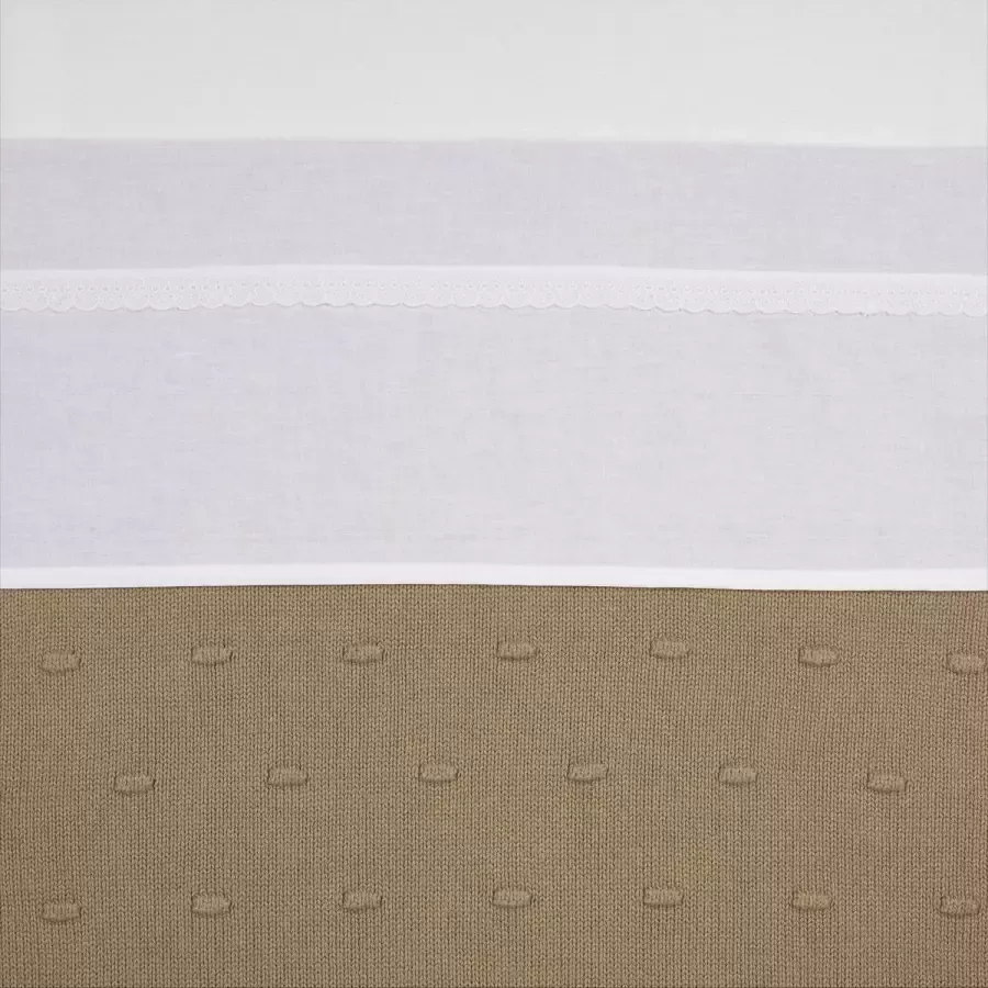 Meyco baby ledikantlaken Lace 100x150 White - Foto 3